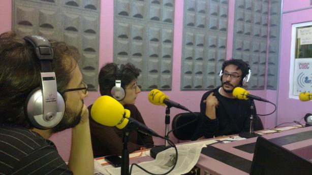 Carlos Villar, de Ecos do Sur, en Alegría, de CUAC FM 